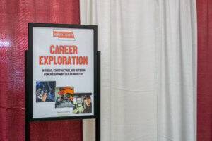 Career Exploration Event signage